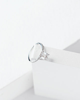 Celine Emerald Engagement Ring