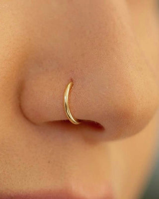 18 Karat Cuff Nose Ring