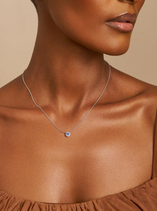 Aiko Sapphire & Diamond Necklace