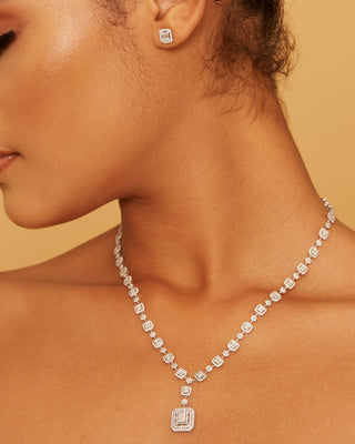 Emily Full Diamond Necklace