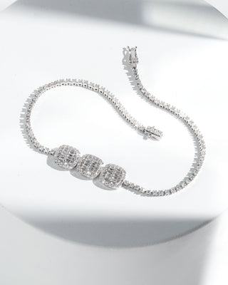 Tiara "Always Brilliant" Natural Diamond Tennis Bracelet