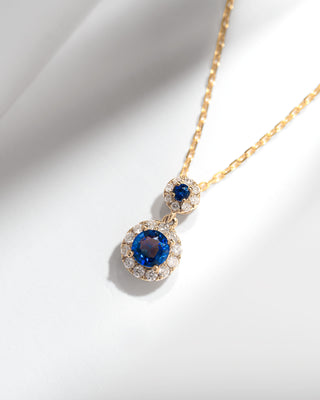 Royalty Sapphire & Diamond Neckpiece