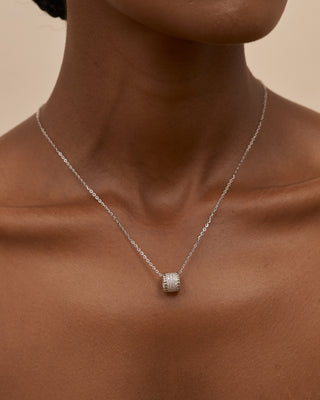 925 Sterling Silver Roll Necklace