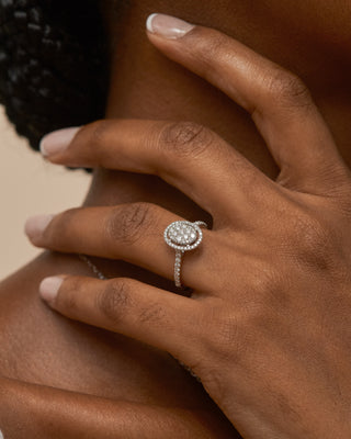Eloise Oval Diamond Engagement Ring